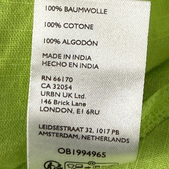 BDG Urban Outfitters Vibrant Green Danny Halter Maci Dress SKU0260 - Picture 8 of 9